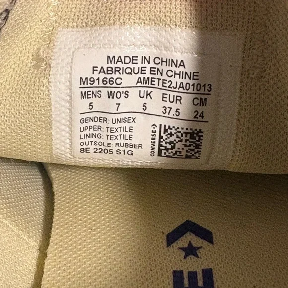 Brand New! Converse All Star Chuck Taylor Black & White Sneakers - SIZE 7 - Picture 11 of 11